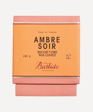 Bastide - Ambre Soir Candle 190g image number 1