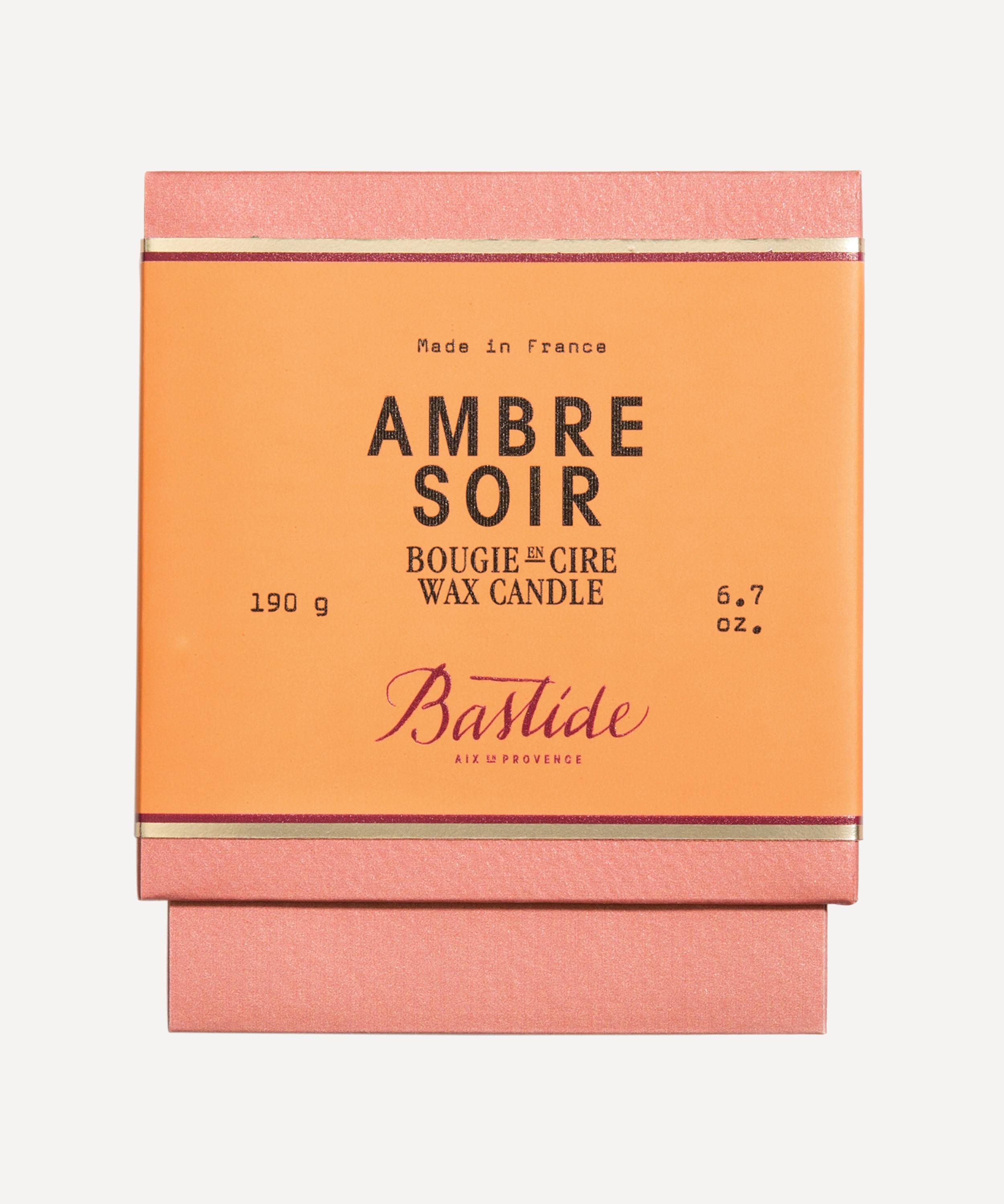 Bastide - Ambre Soir Candle 190g image number 1