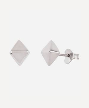 Silver Mini Almaz Stud Earrings