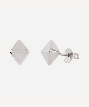 Dinny Hall - Silver Mini Almaz Stud Earrings image number 0
