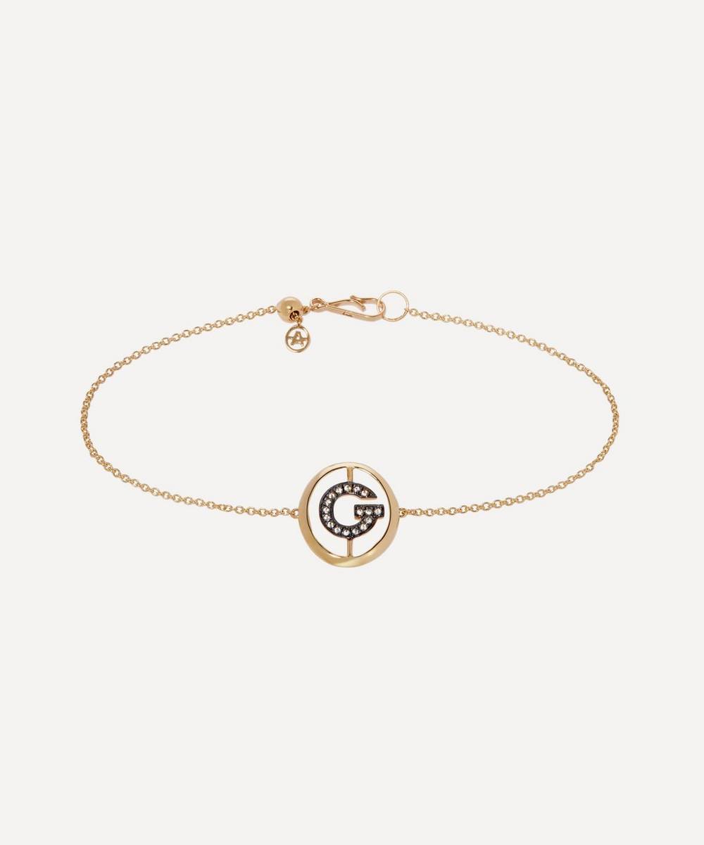Annoushka - 18ct Gold G Initial Bracelet