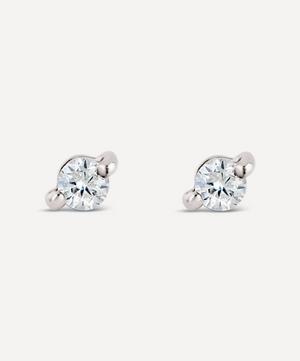 Dinny Hall - 14ct White Gold Shuga Diamond Stud Earrings image number 0