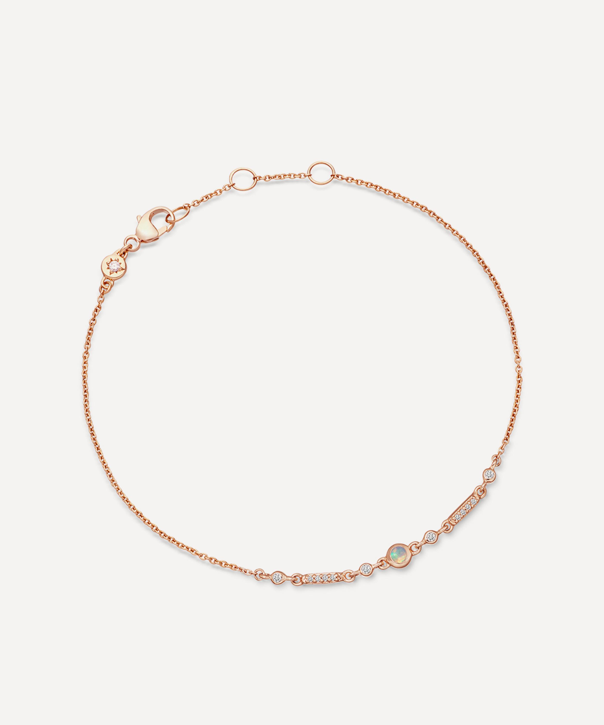 Astley Clarke - Rose Gold Icon Nova Opal Bracelet