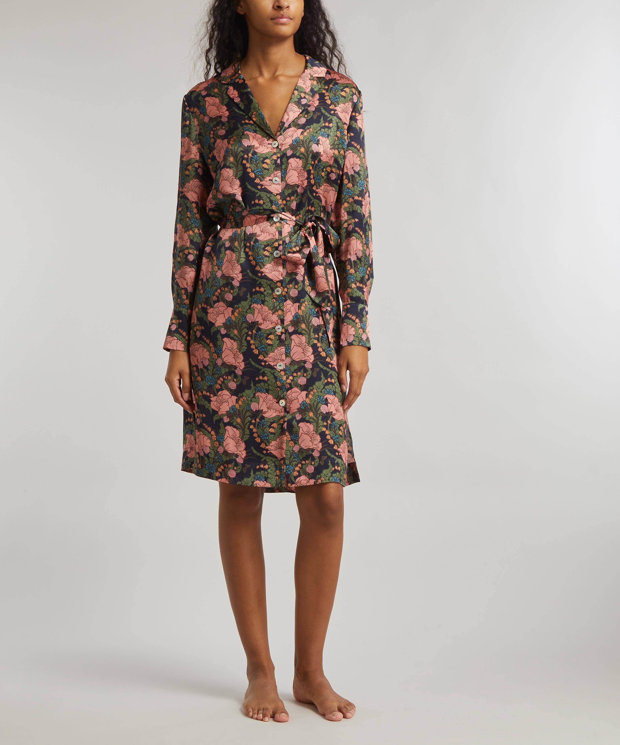 Liberty - June Silk Satin Nightshirt image number 1