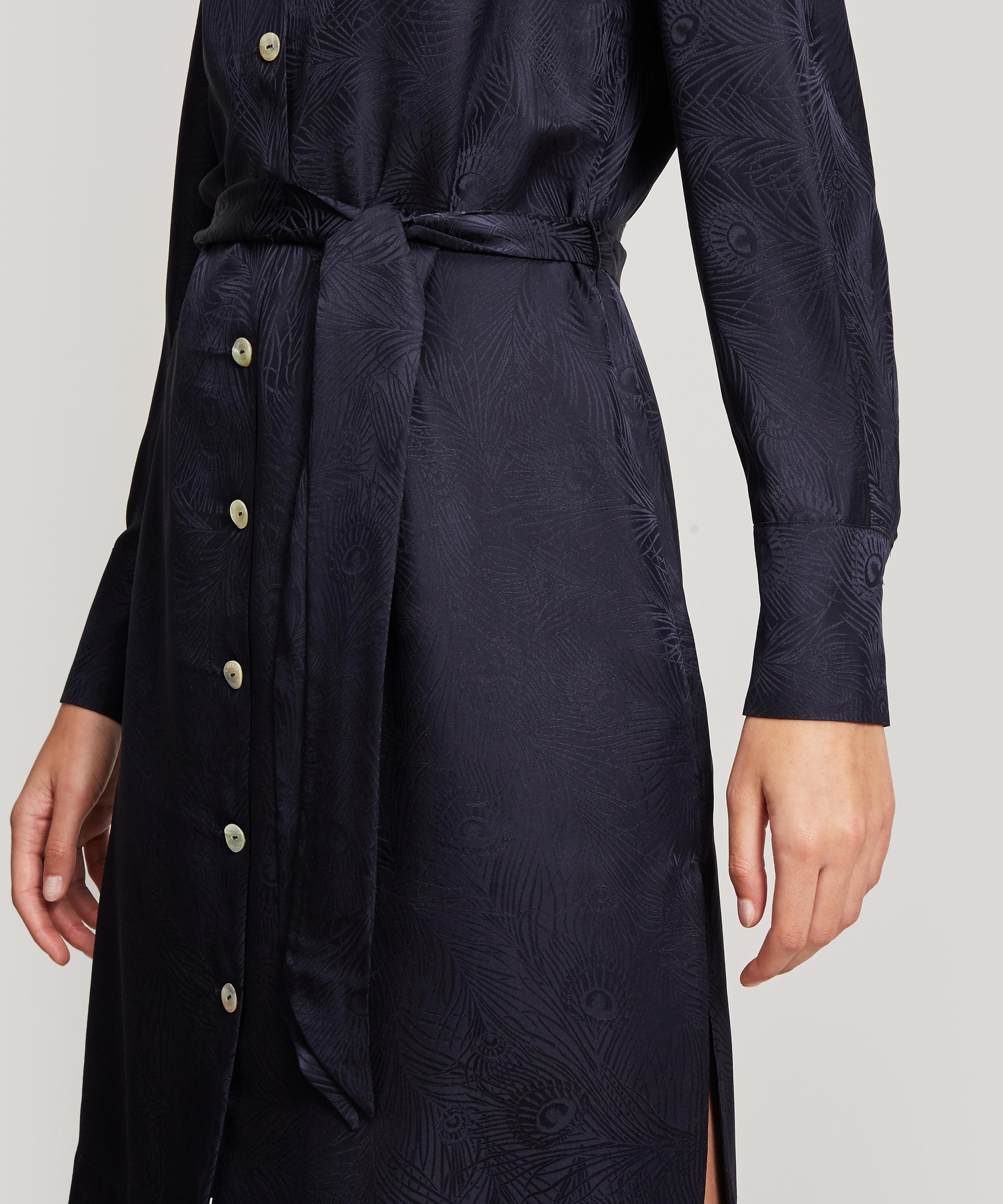 Liberty - Hera Silk Jacquard Nightshirt image number 3