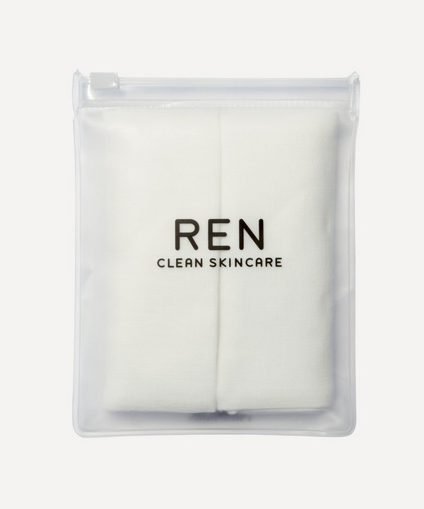 REN Clean Skincare - Muslin Cloth Twin Pack image number null