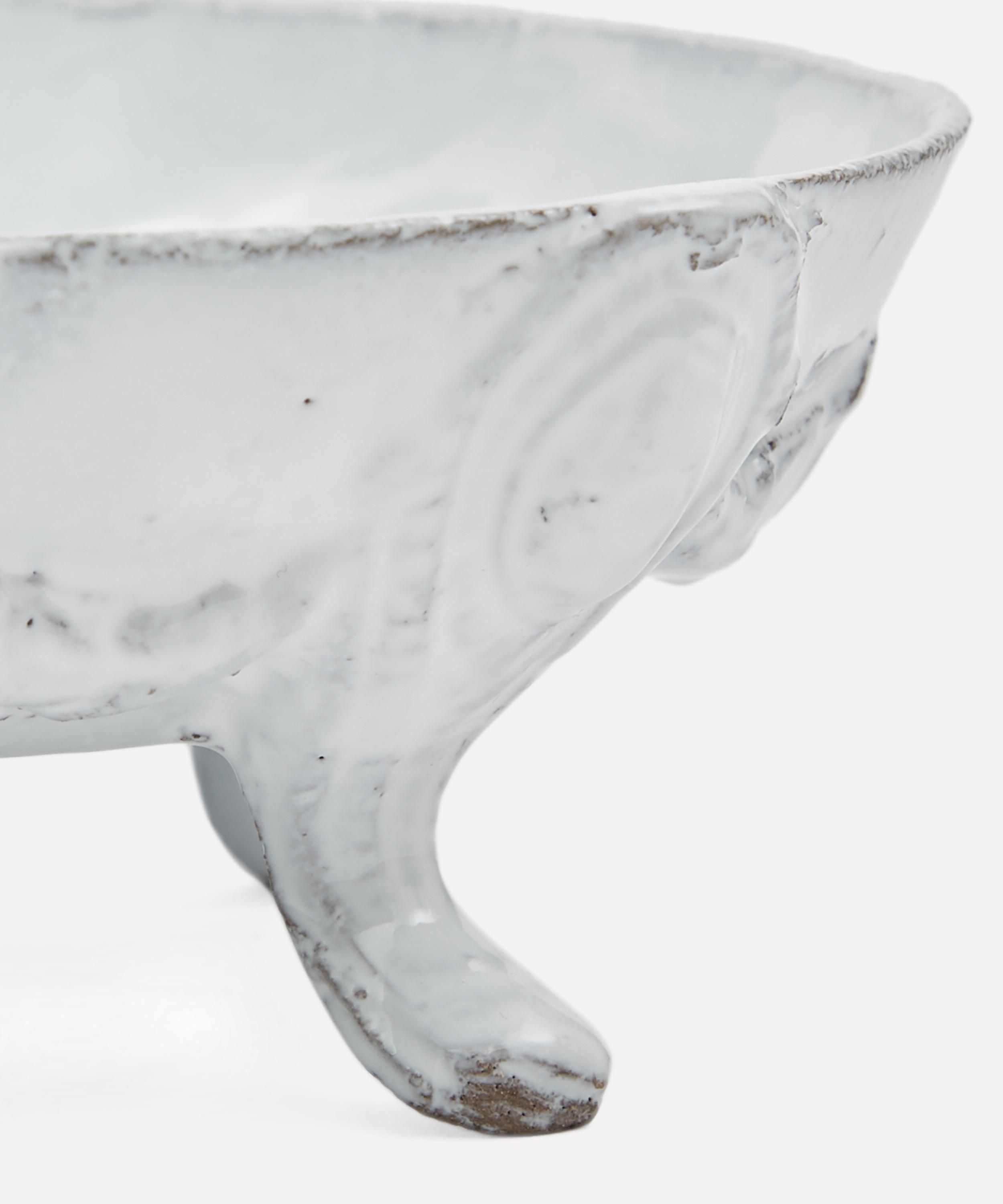 Astier de Villatte - Cleopatra Dish with Four Feet image number 4