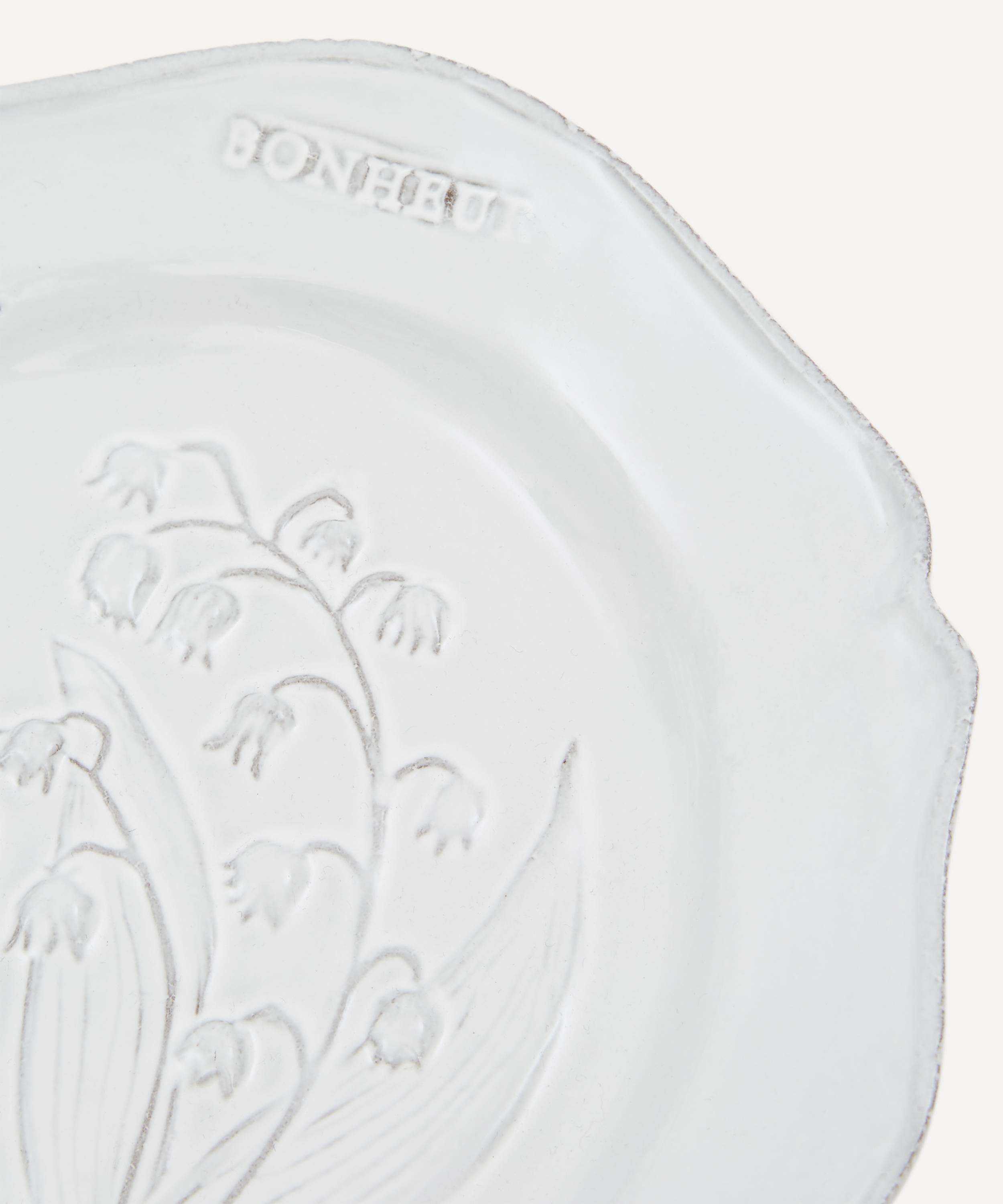 Astier de Villatte - Fleurs Dessert Plate image number 3