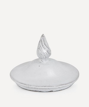 Astier de Villatte - Flame Ceramic Candle Topper image number 1