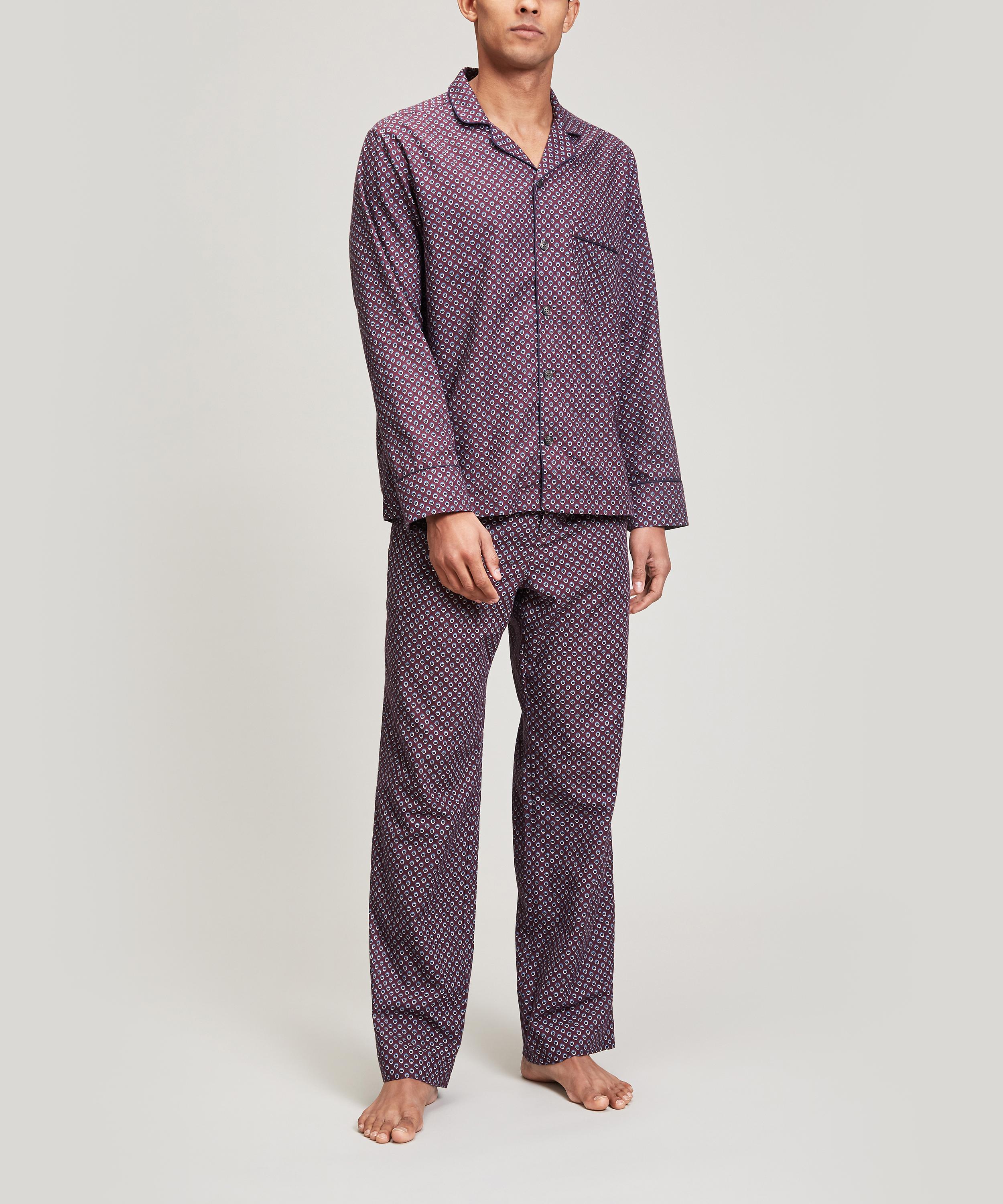 Liberty - Juno Brushed Cotton Long Pyjama Set image number 0