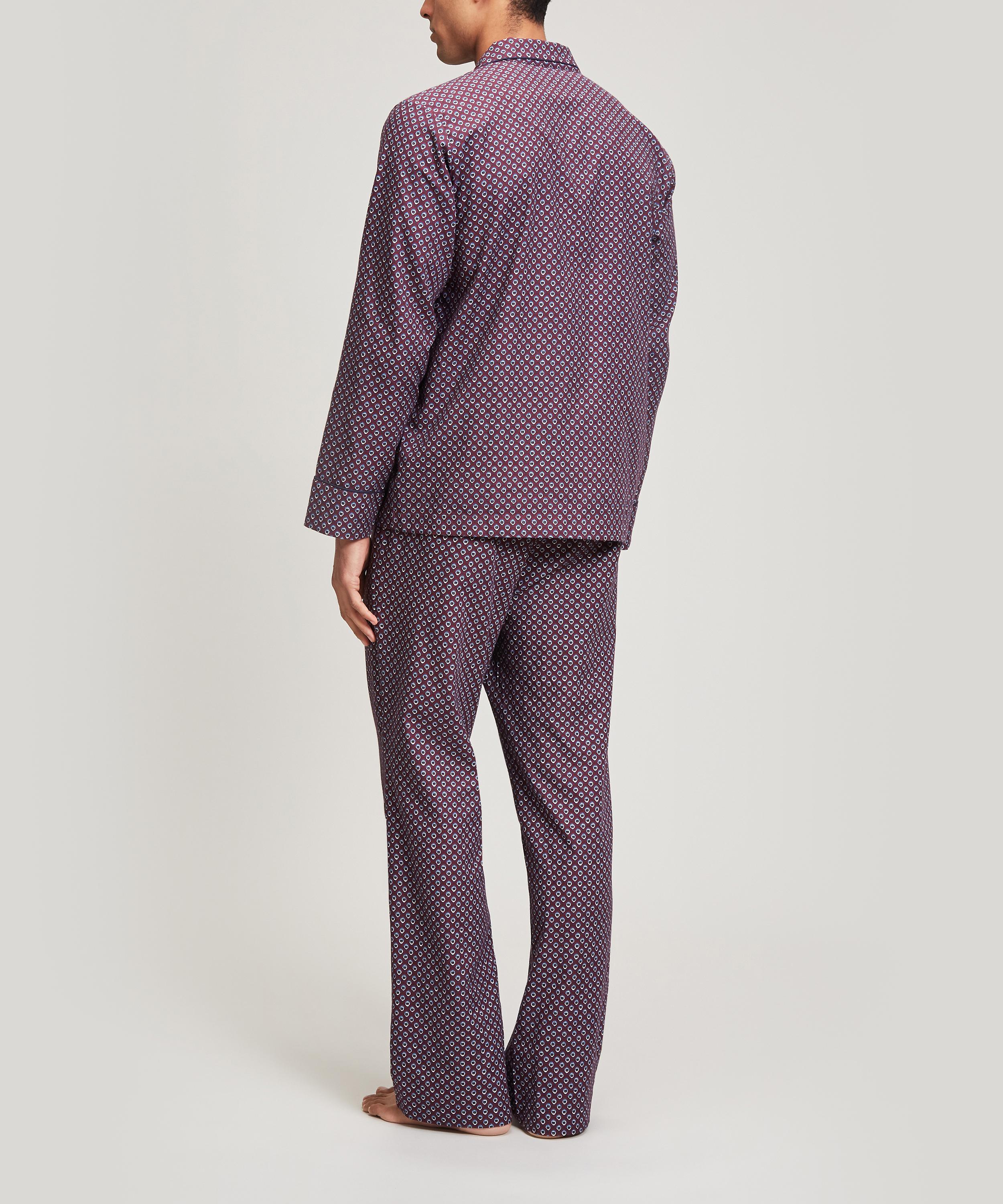 Liberty - Juno Brushed Cotton Long Pyjama Set image number 2