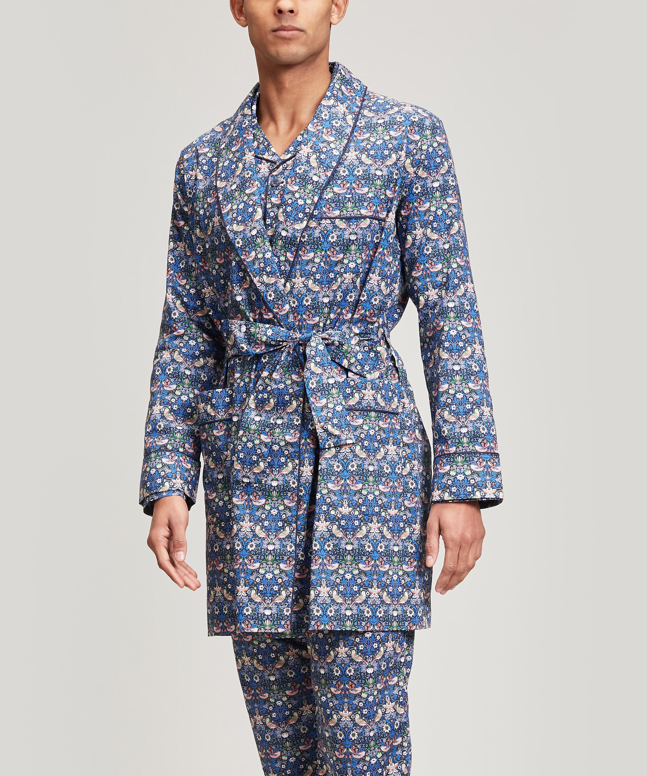 Liberty - Strawberry Thief Tana Lawn™ Cotton Short Robe image number 0