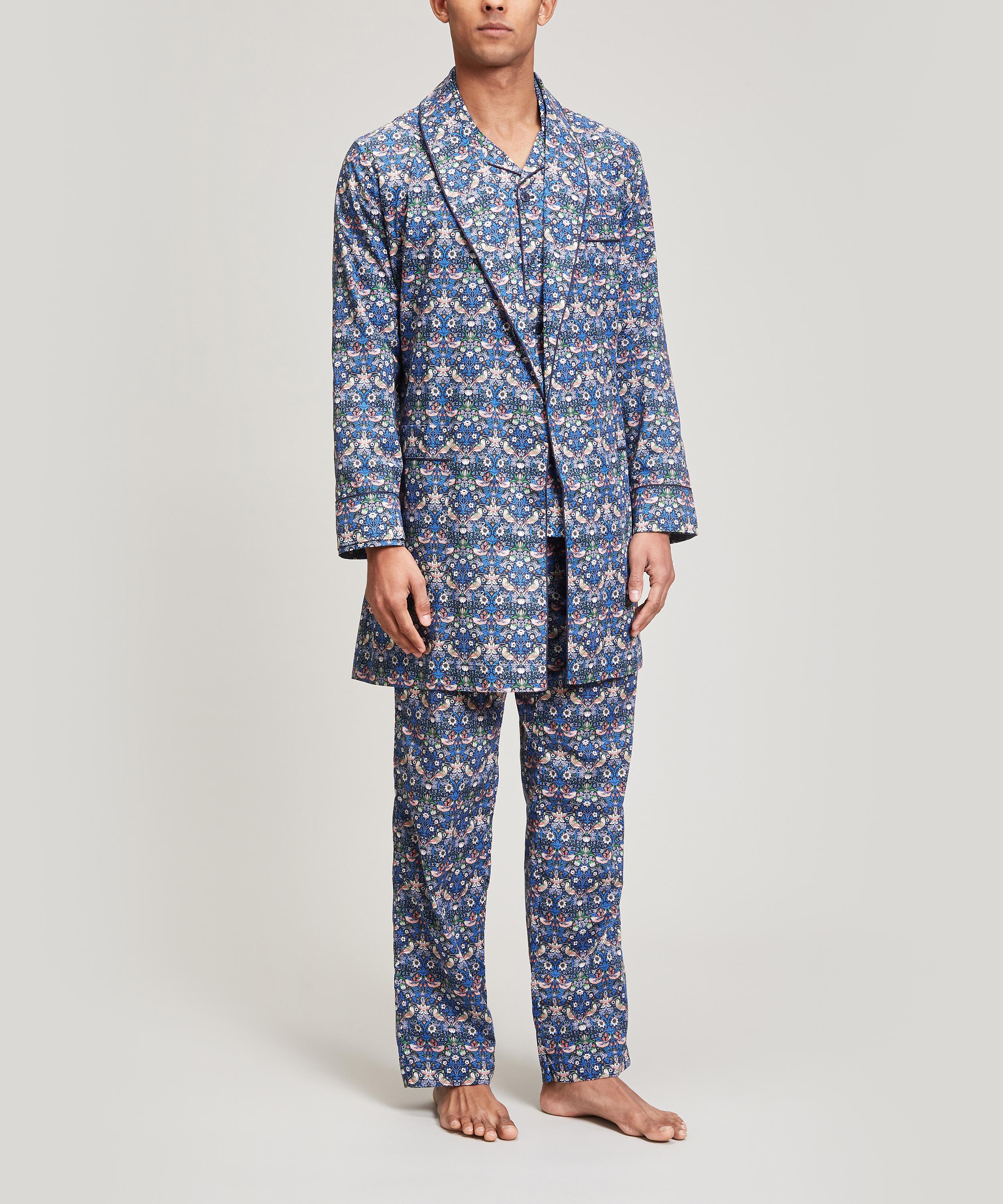 Liberty - Strawberry Thief Tana Lawn™ Cotton Short Robe image number 1
