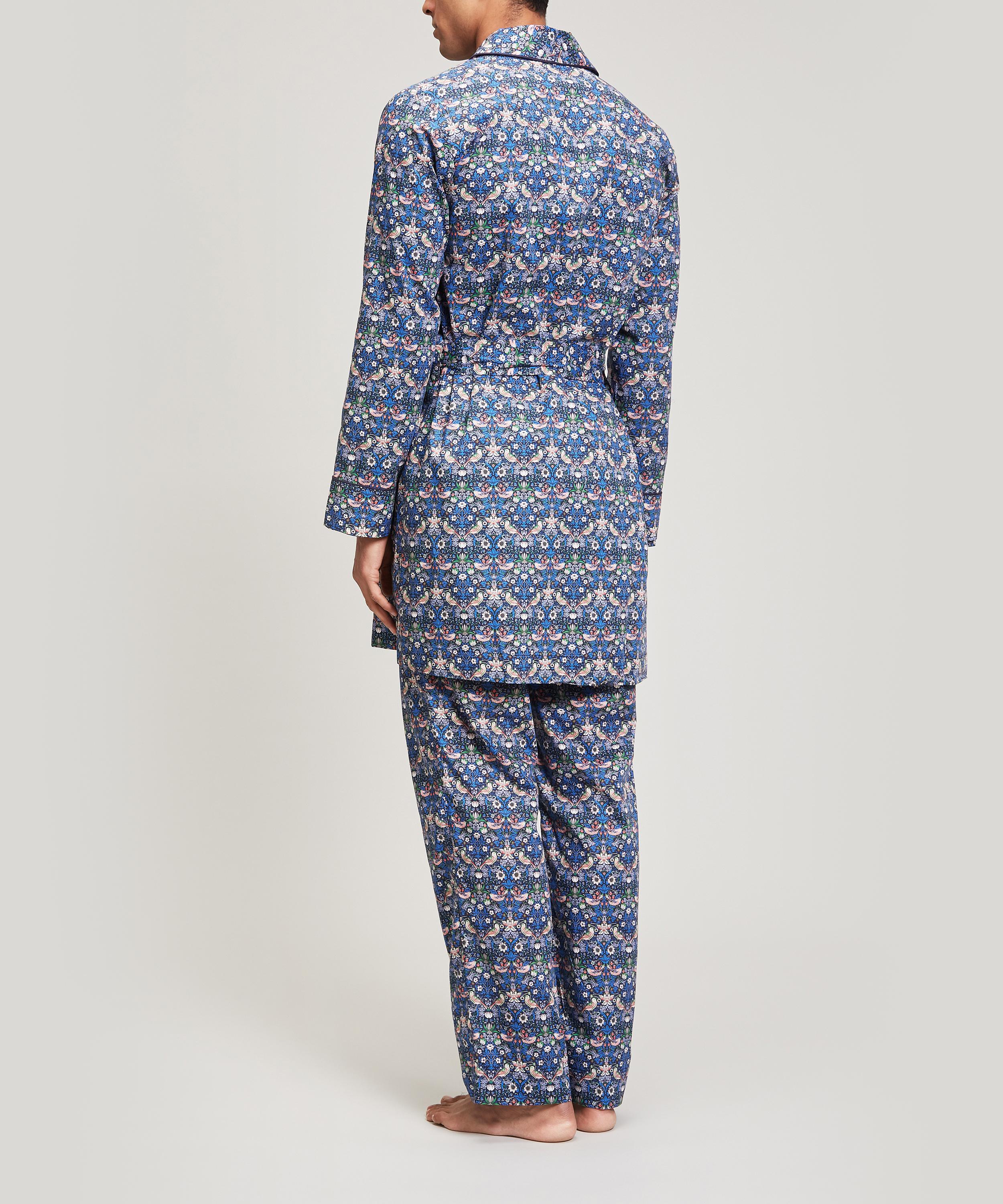 Liberty - Strawberry Thief Tana Lawn™ Cotton Short Robe image number 2