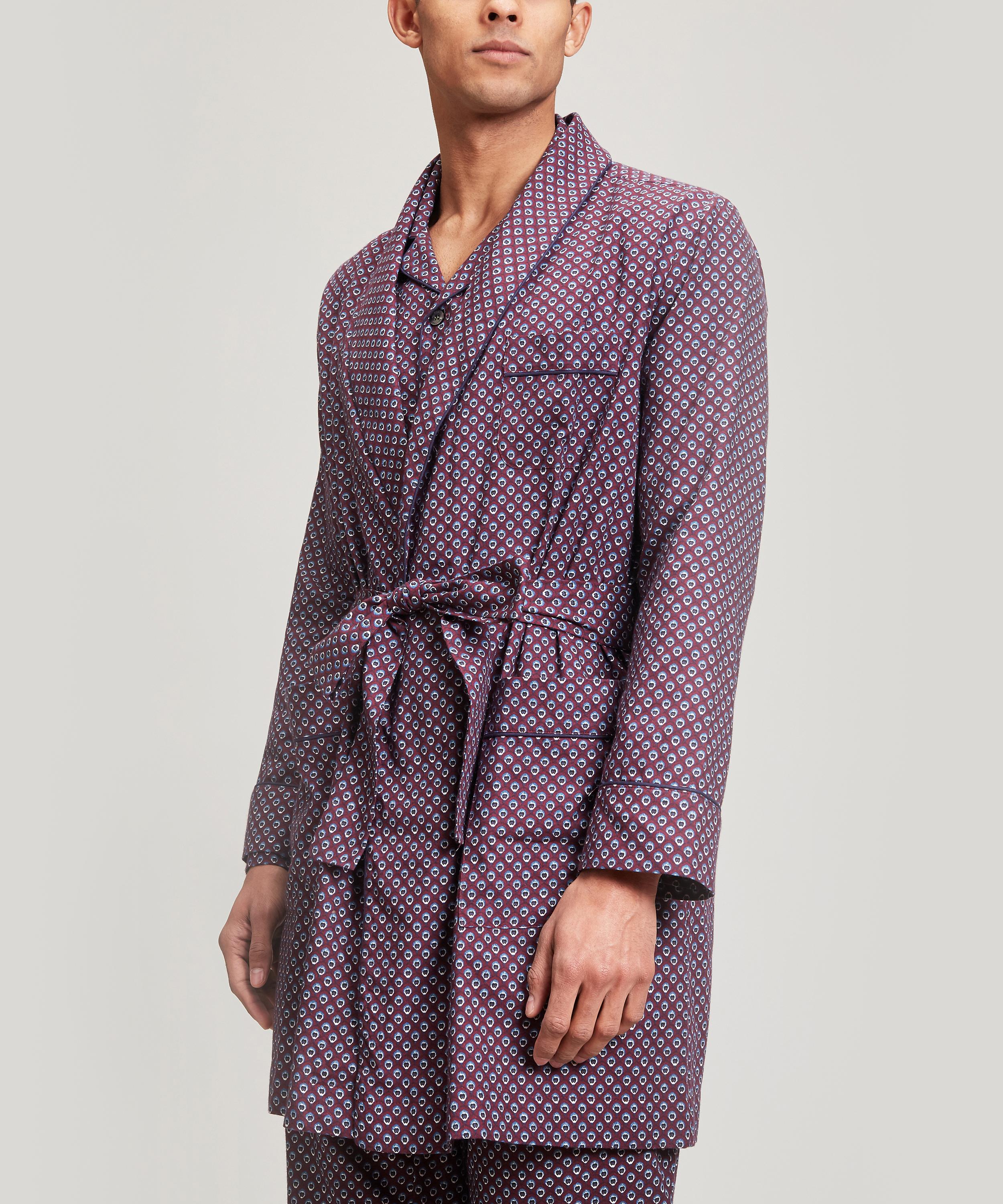 Liberty - Juno Brushed Cotton Long Robe image number 0