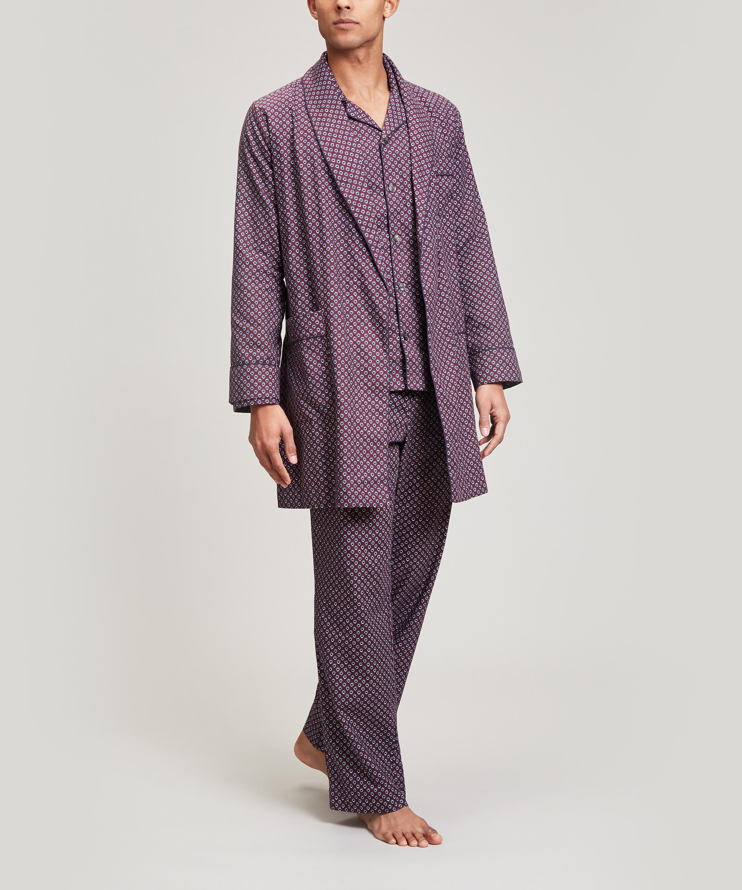 Liberty - Juno Brushed Cotton Long Robe image number 1