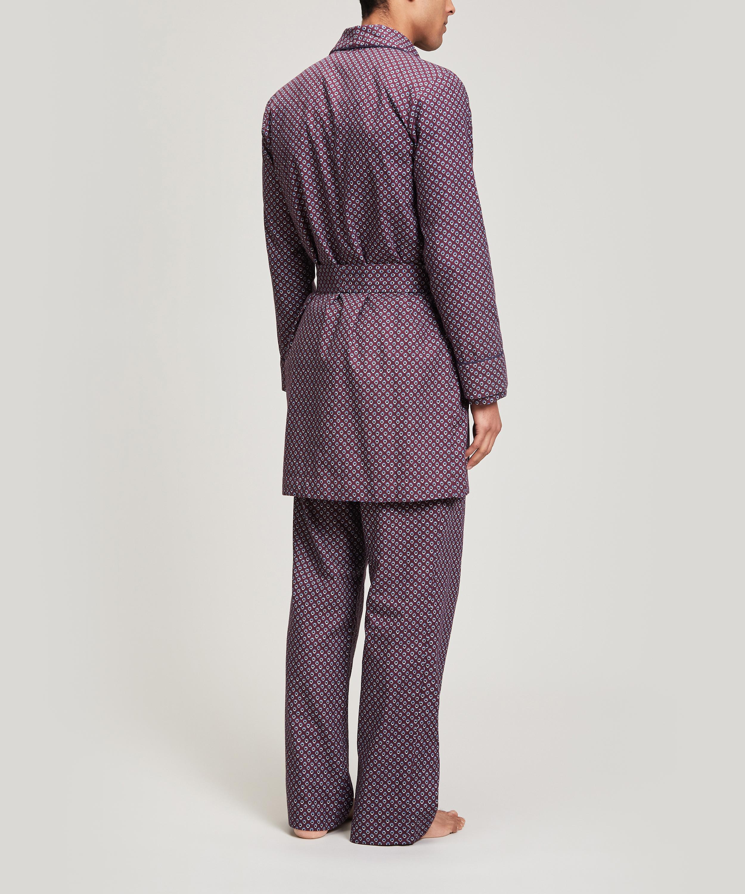 Liberty - Juno Brushed Cotton Long Robe image number 2