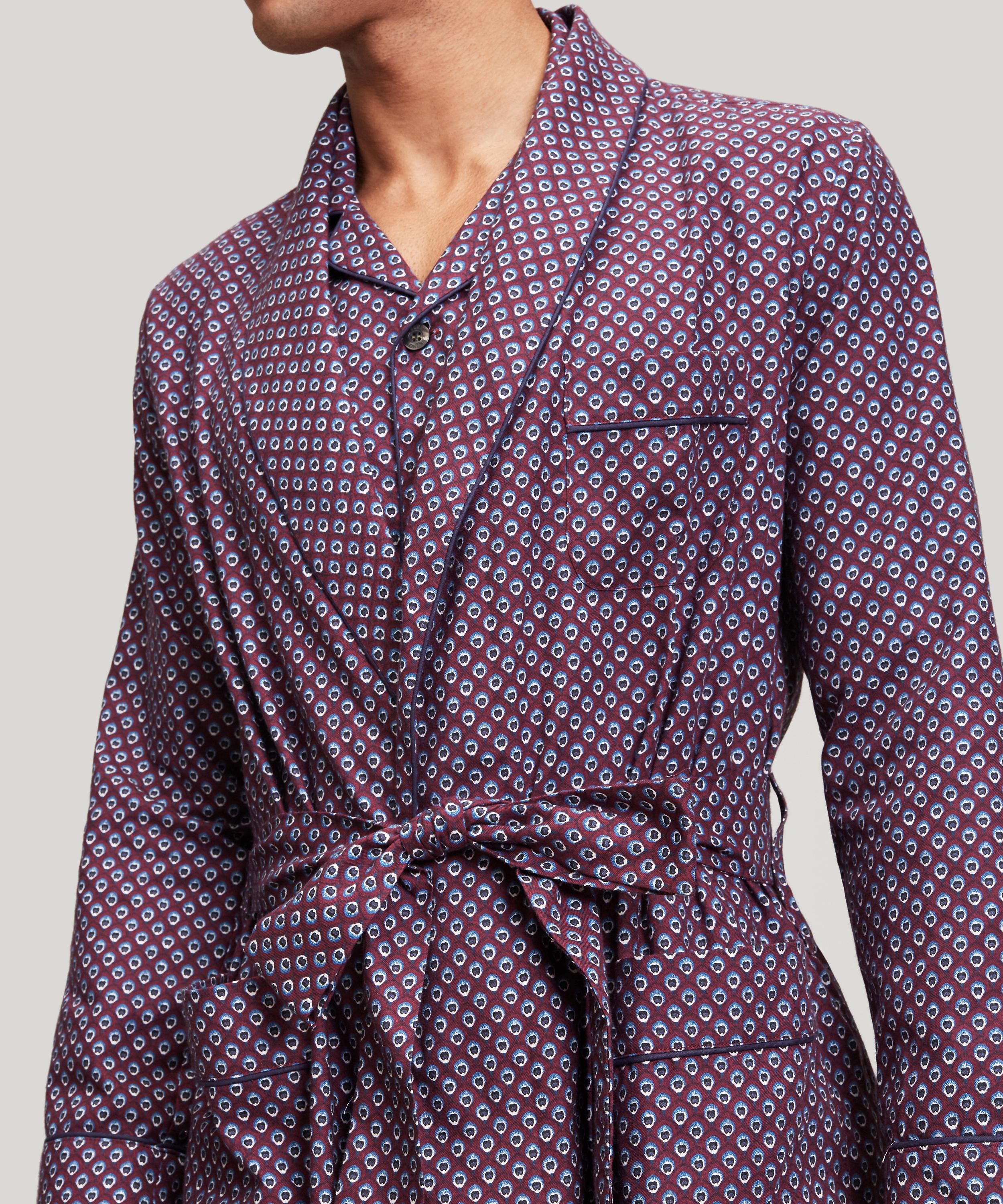 Liberty - Juno Brushed Cotton Long Robe image number 3