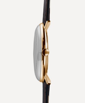 Junghans - Leather Max Bill Quartz Watch image number 2