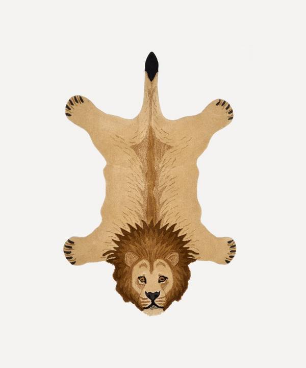 Doing Goods - Large Moody Lion Rug image number 0