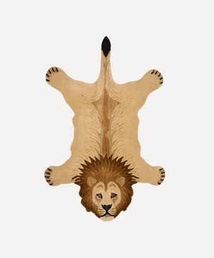 Doing Goods - Large Moody Lion Rug image number 0