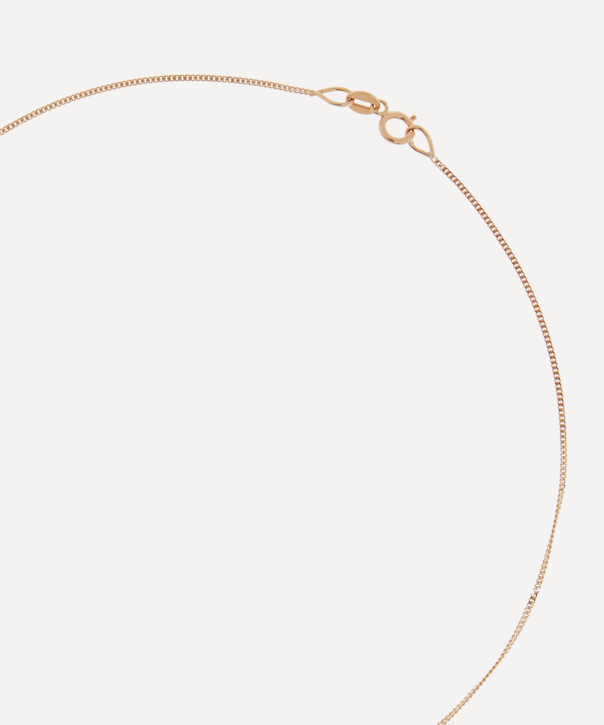 Kojis - Gold Opal and Diamond Pendant Necklace image number 3