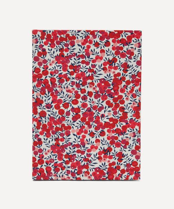 Liberty - Wiltshire Print Cotton A5 Notebook image number 0