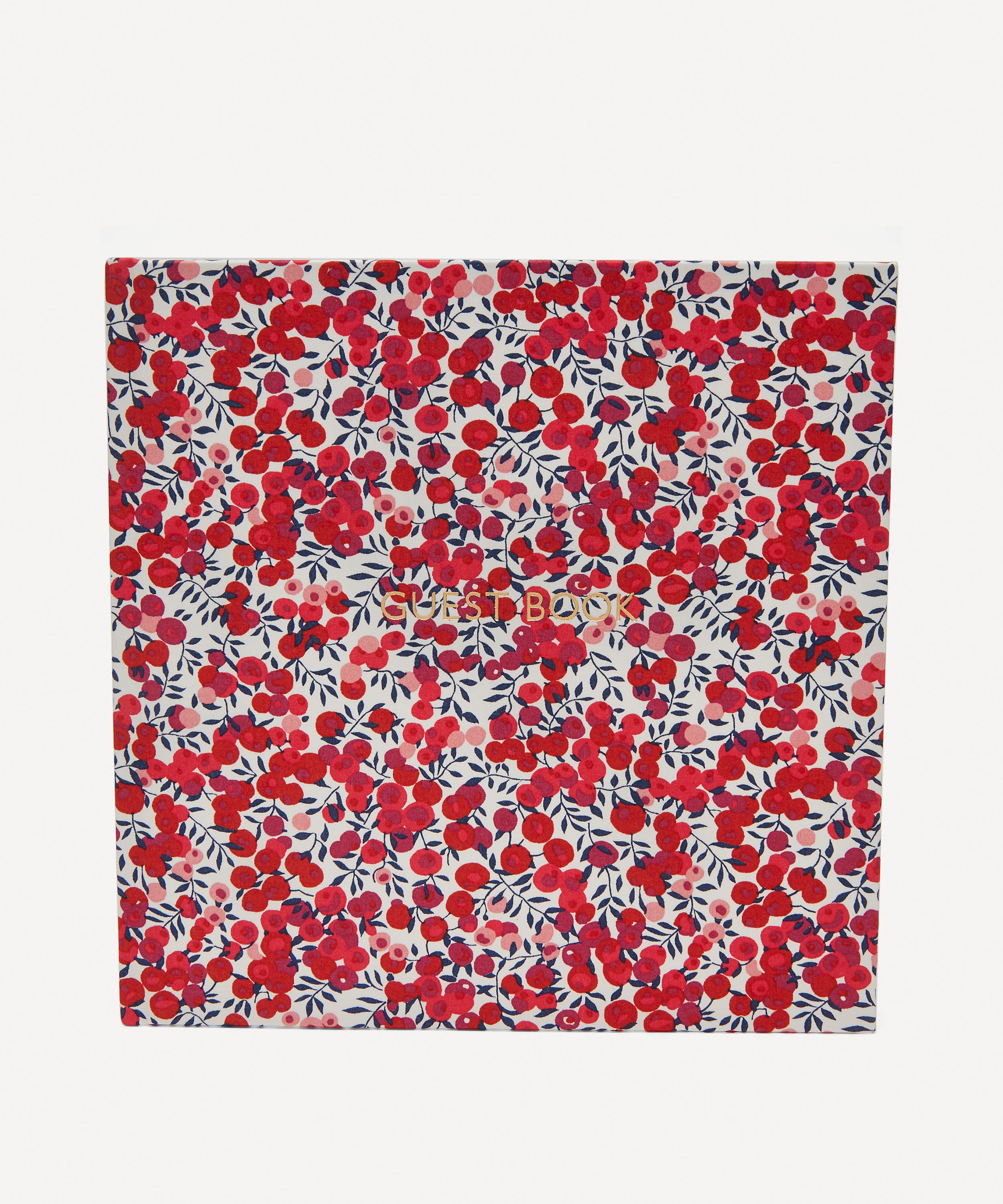 Liberty - Wiltshire Print Cotton Square Guest Book image number 0