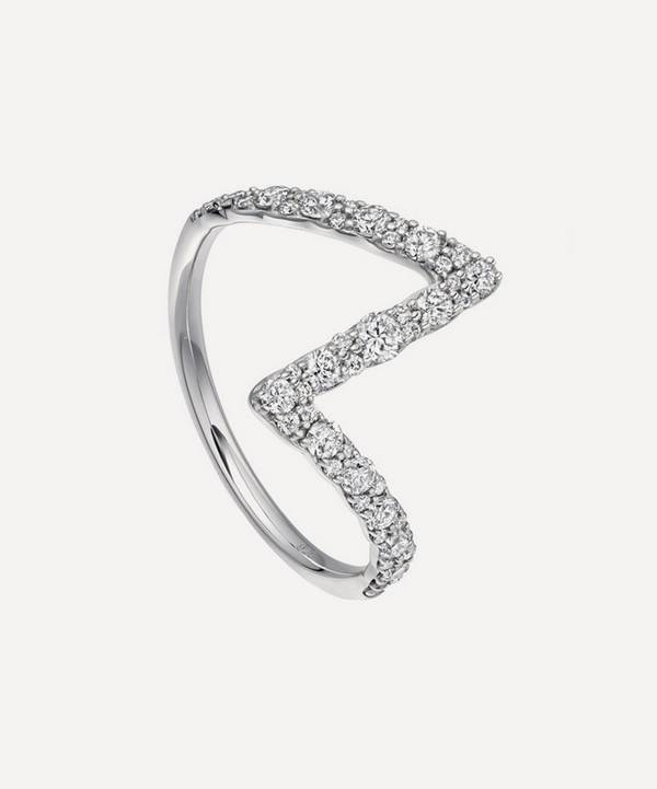 Astley Clarke - 14ct White Gold Flash Interstellar Diamond Ring