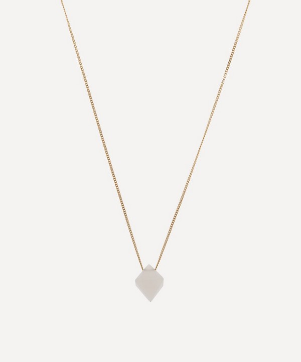 Atelier VM - 18ct Gold Cristal Moonstone Pendant Necklace image number null