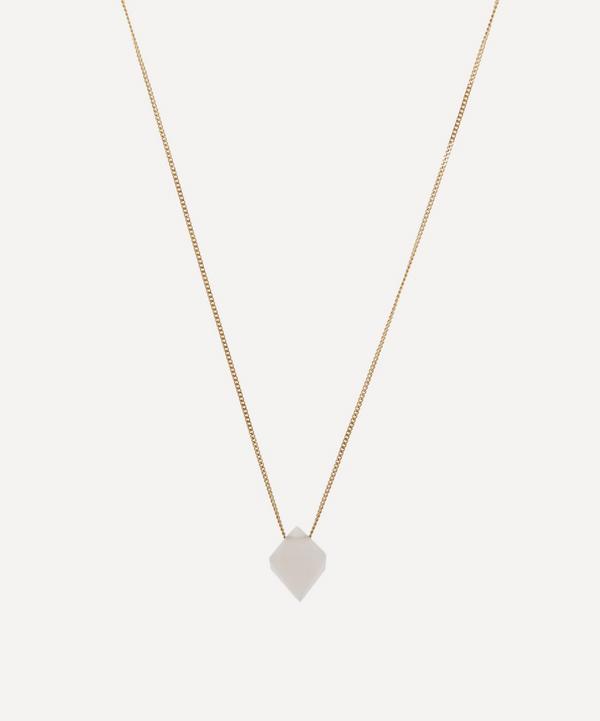 Atelier VM - 18ct Gold Cristal Moonstone Pendant Necklace image number null