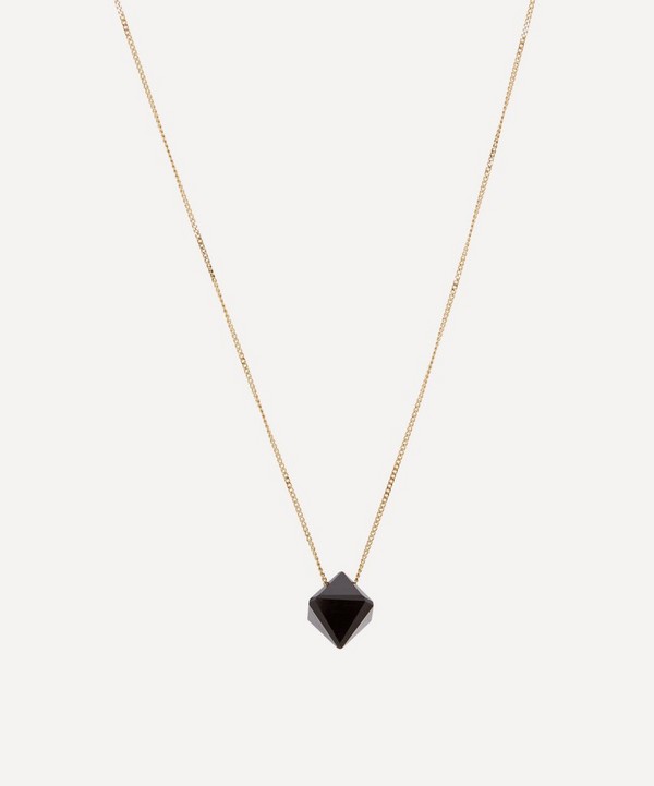 Atelier VM - 18ct Gold Cristal Onyx Pendant Necklace image number null