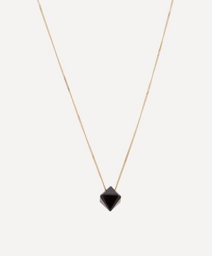 Atelier VM - 18ct Gold Cristal Onyx Pendant Necklace image number 0