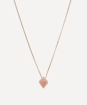 Atelier VM - 18ct Gold Cristal Pink Opal Pendant Necklace image number 0