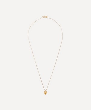 Atelier VM - 18ct Gold Cristal Citrin Quartz Pendant Necklace image number 2