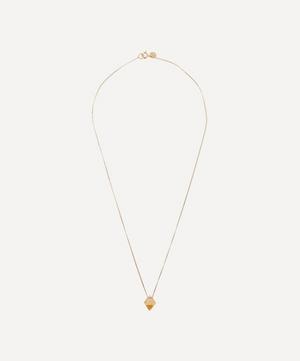 Atelier VM - 18ct Gold Cristal Citrin Quartz Pendant Necklace image number 2