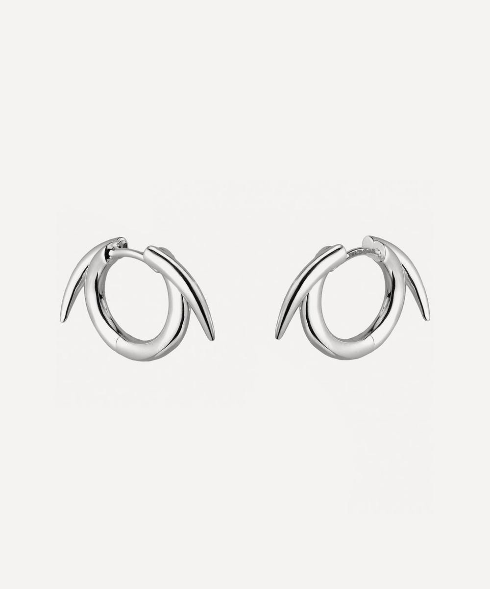 Shaun Leane - Silver Thorn Hoop Earrings