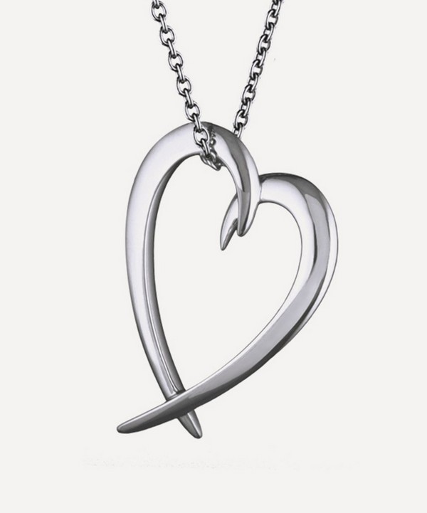 Shaun Leane - Silver Heart Pendant Necklace image number null