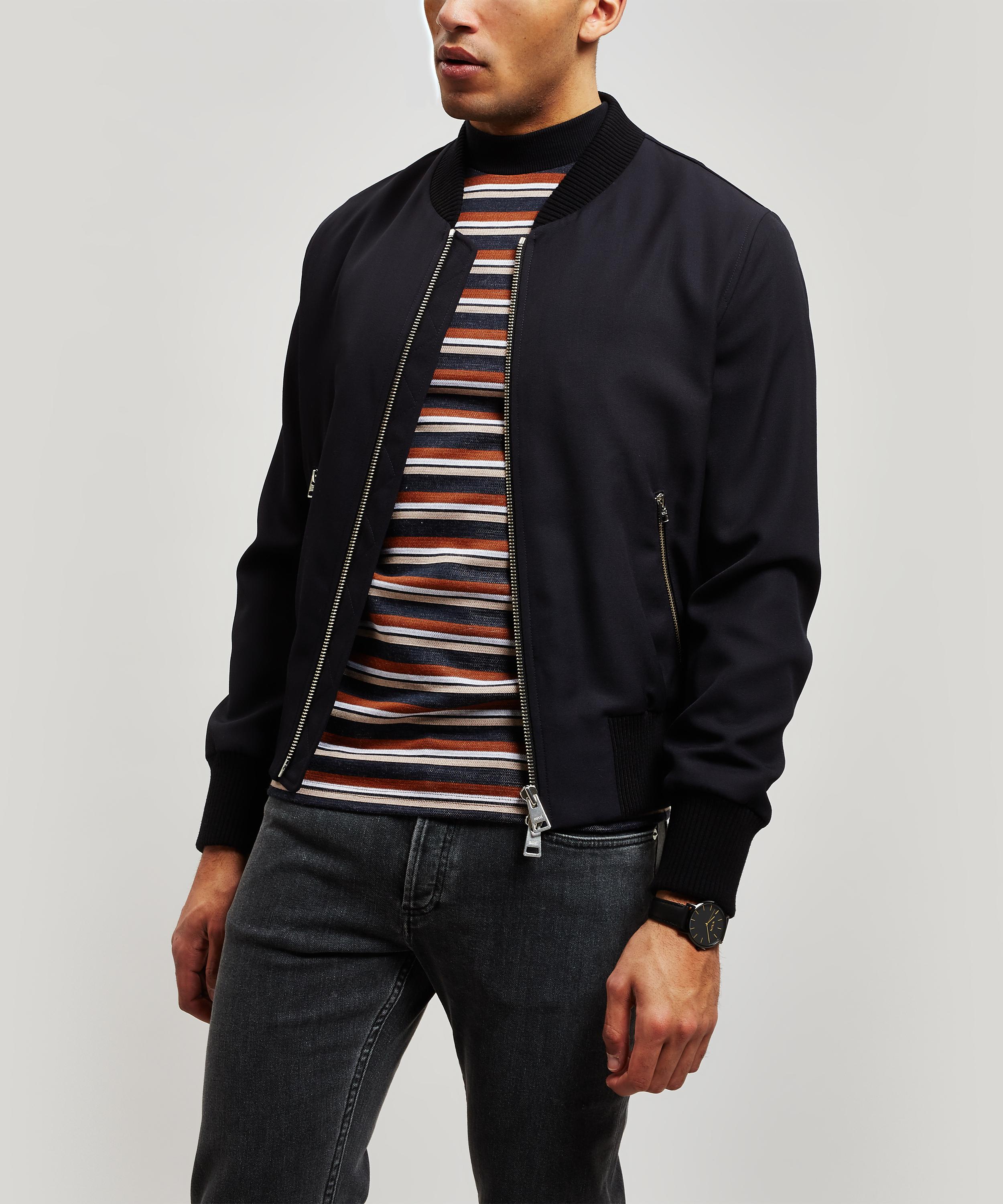 ami wool bomber jacket