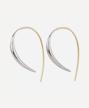 Dinny Hall - Gold and Silver Toro Beak Street Hook Earrings image number 0