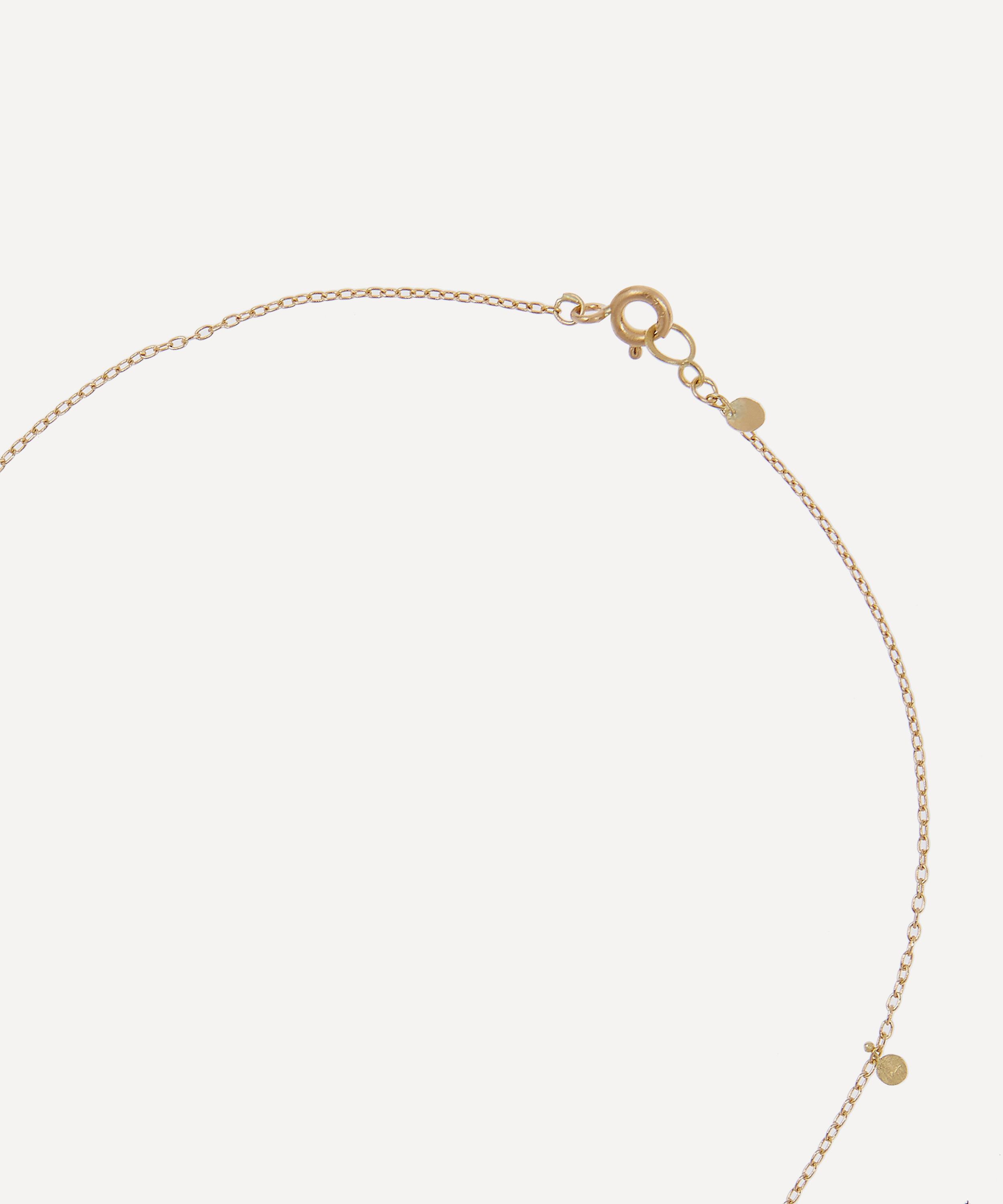 Sia Taylor - Gold Random Dot Necklace image number 2