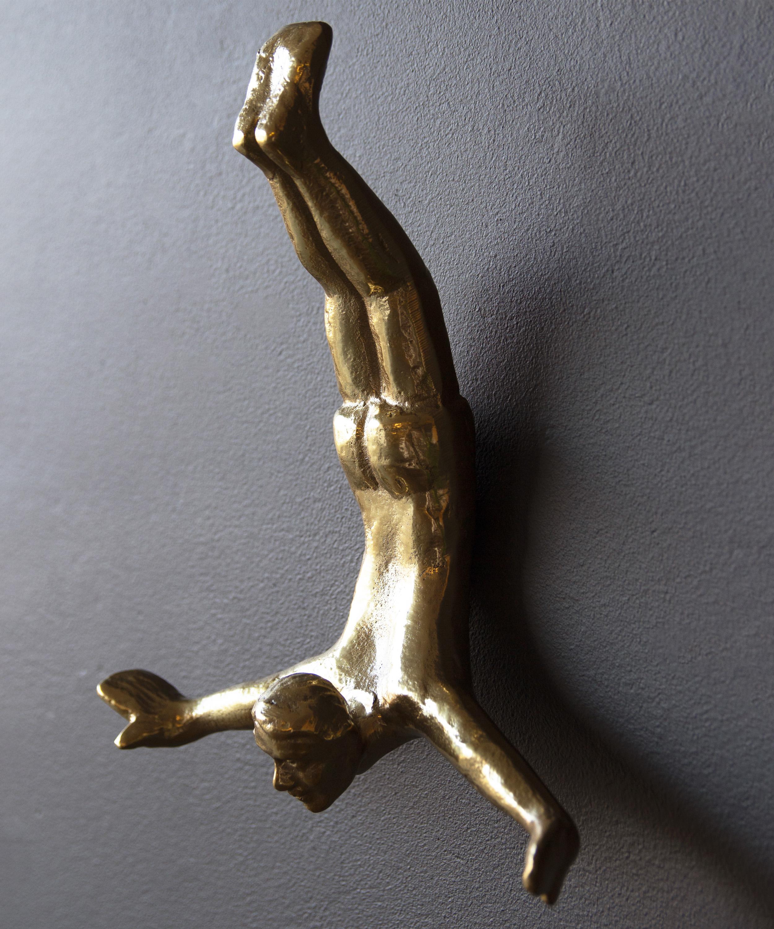 Diving man wall hook sale