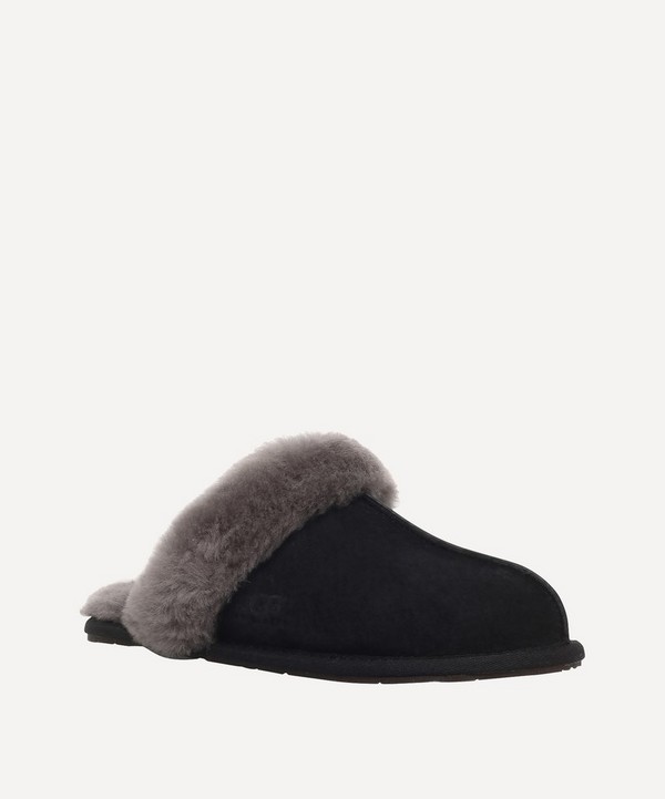 Ugg - Black/Grey Scuffette II Slippers image number null