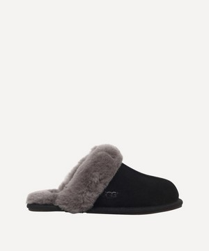 Ugg - Black/Grey Scuffette II Slippers image number 4