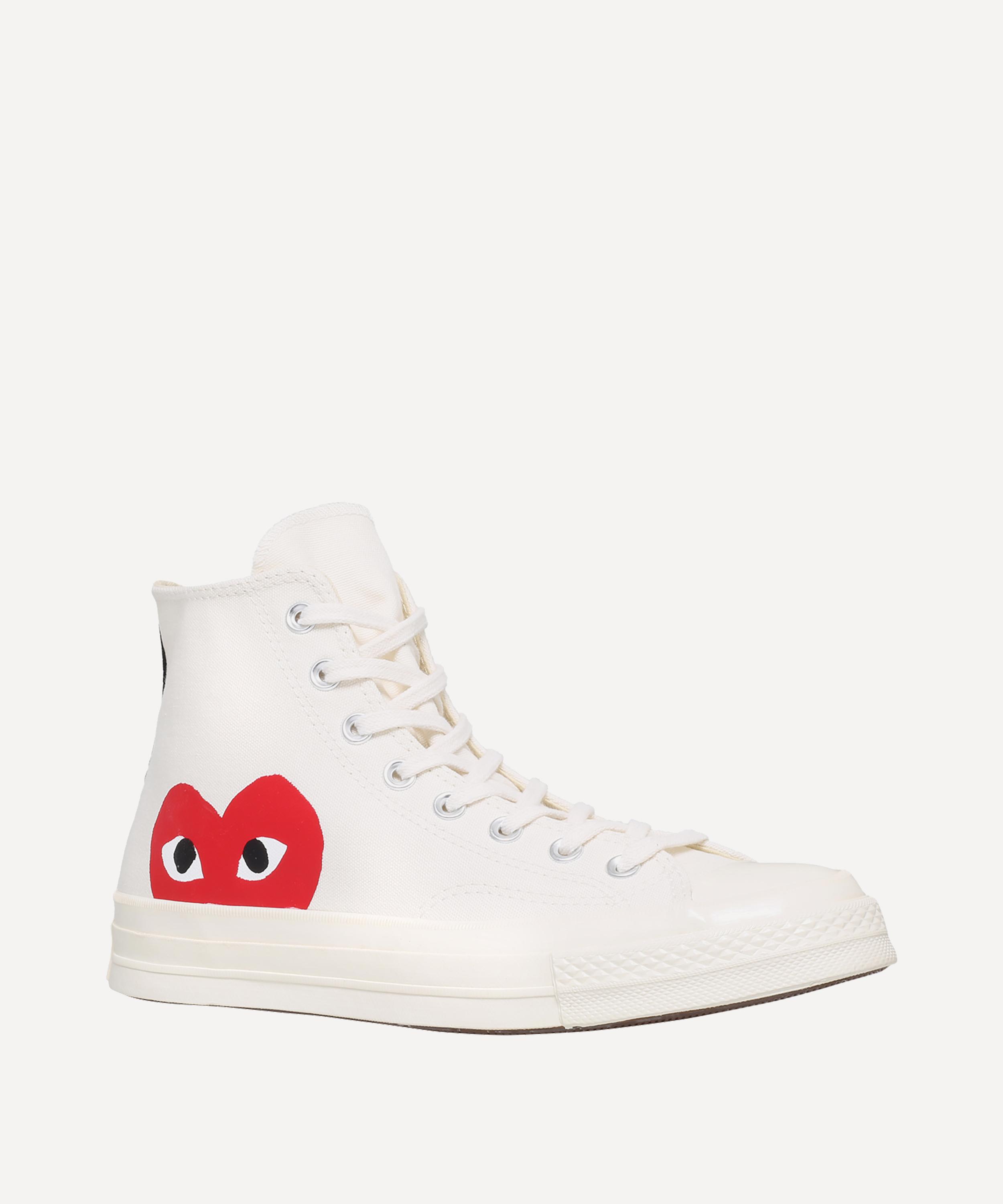 Converse - Comme des Garçons Play x Converse Chuck Taylor Canvas Sneakers Hi image number 0
