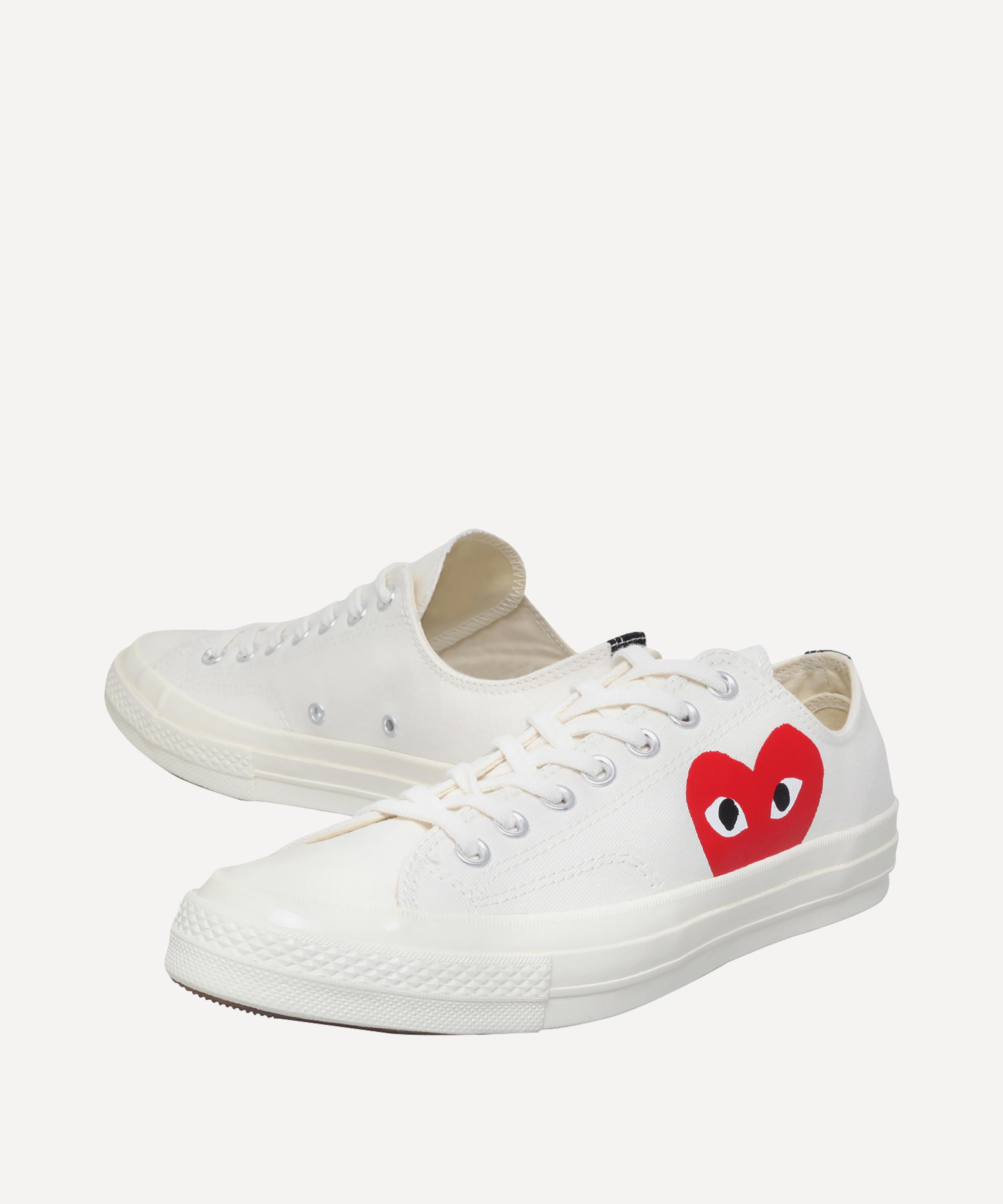 Converse - Comme des Gar&ccedil;ons Play x Converse Chuck Taylor Canvas Sneakers Lo image number 1
