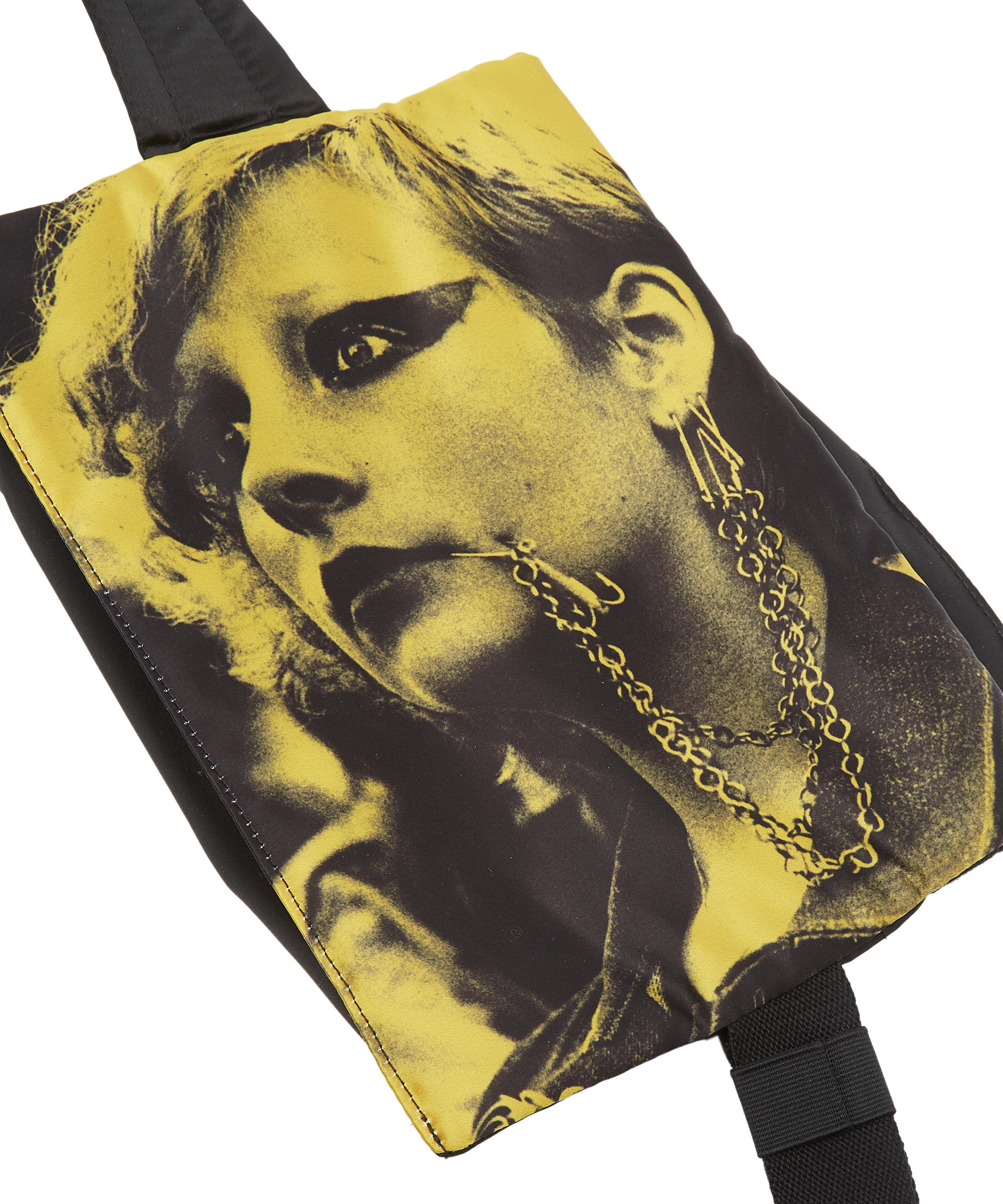 raf simons poster waistbag cotton boy