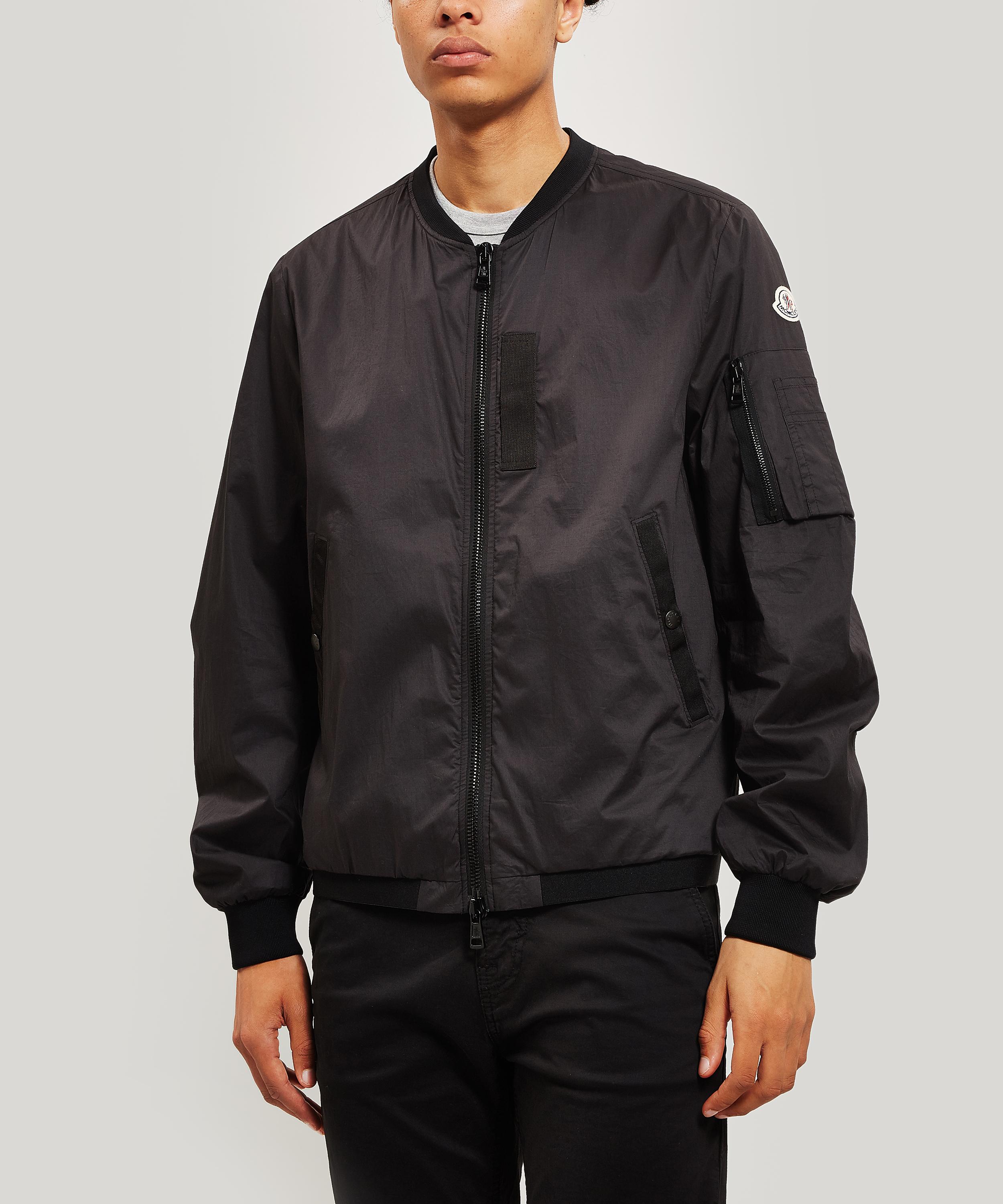 moncler padded bomber jacket