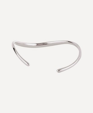 Dinny Hall - Silver Wave Cuff Bracelet image number 2