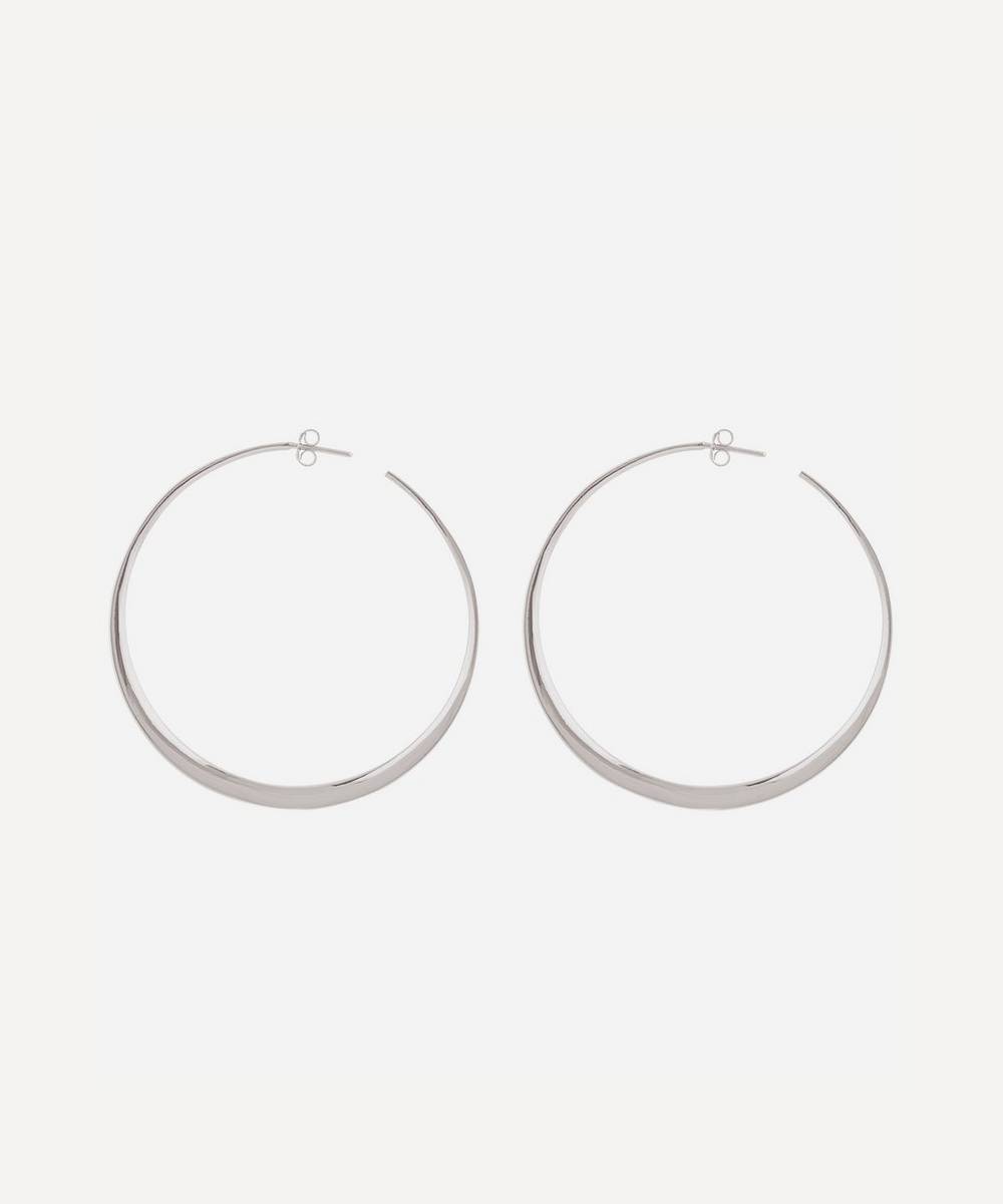Dinny Hall - Silver Signature Large Hoop Earrings